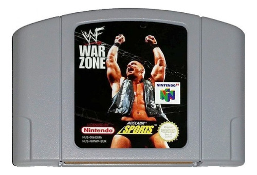 Wwf Warzone Original Nintendo 64 (ler Descrição)