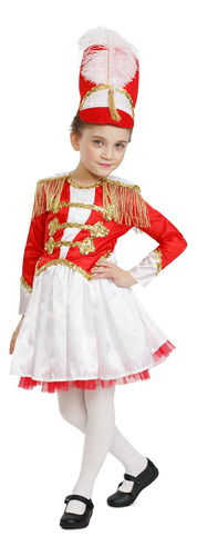 Disfraz De Dress Up America Drum Majorette Para Niñas - Unif