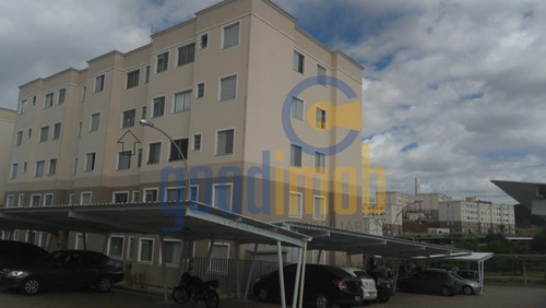 Imagem 2 de 20 de Apartamento 2 Dormitórios, 47m² - Vaga Coberta - Votorantim/sp - Ap0290