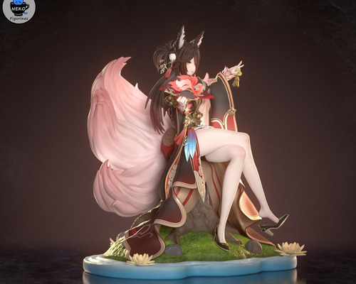 Fugue Tingyun Honkai Star Rail Game Figura Resina 24cm