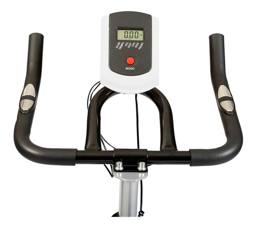 Imagen 4 de 7 de Bicicleta fija Olmo Spirit 100 para spinning color gris y negro