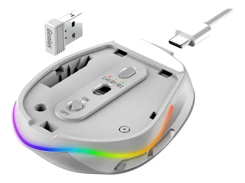 Mouse Inalambrico Bluetooth Ergo 9000s Pro Genius Usb C