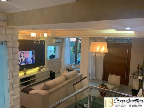 Imagem 2 de 5 de Excelente Casa Triplex Á Venda 3/4 Com Piscina E Área Gourmet Privativas | Stella Maris