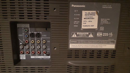 Imagen 3 de 7 de Tv Panasonic Lcd, 31 Pulgadas Usada