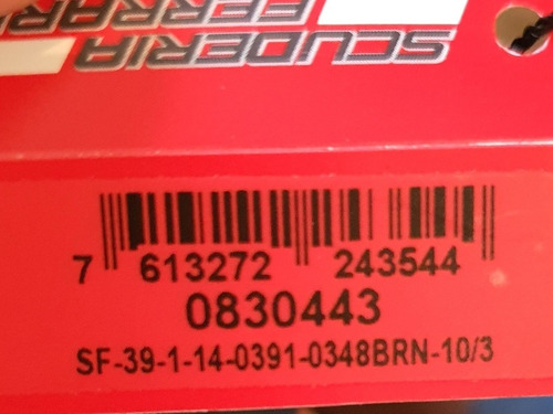 Relógio Scuderia Ferrari Primato Mod 0830443 Sf 39.1.14.0391