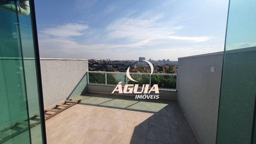 Imagem 4 de 23 de Cobertura À Venda, 38 M² Por R$ 350.000,00 - Parque Capuava - Santo André/sp - Co0852
