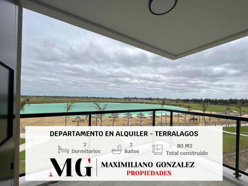 Departamento En Alquiler Terralagos, Canning