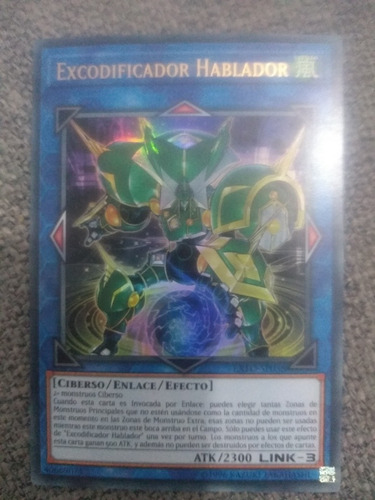 Excodificador Hablador Ultra Rare Yugioh