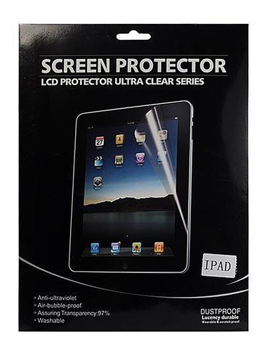 Película Protetora Transparente Lisa Para iPad 2 3 4