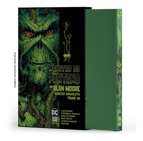 Hq Monstro Do Pântano Alan Moore Vol.01 Absoluta Omnibus