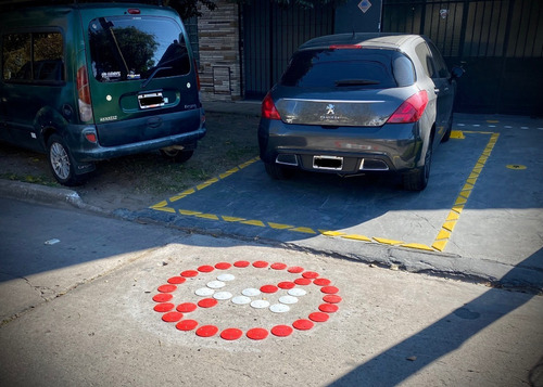 Imagen 4 de 7 de Kit Demarcación Prohibido Estacionar Punto No Pintura Vial