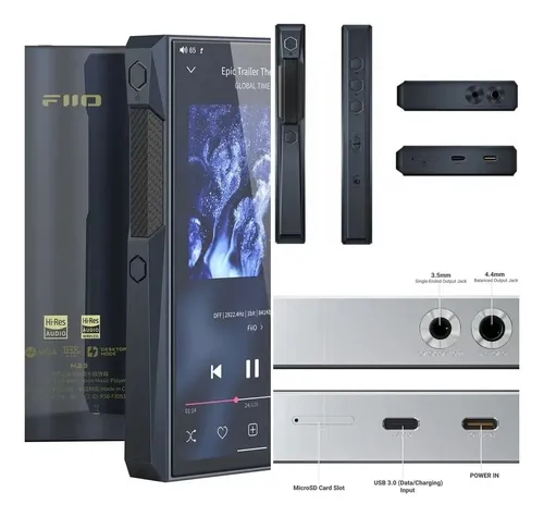 Media Player De Áudio Dap Fiio M23 - Dac / Amp De Fone | MercadoLivre