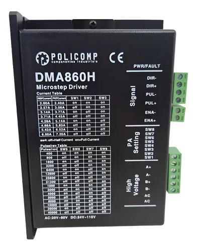 Step Driver Dm860h 7.2a, Ac 20-80v | Frete grátis