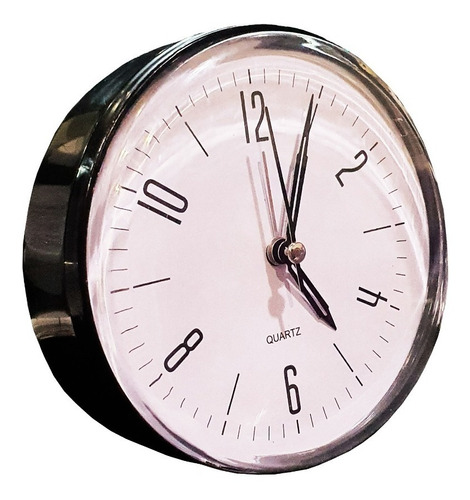 Reloj Despertador Redondo Dormitorio 12x5cm Colores Alarma