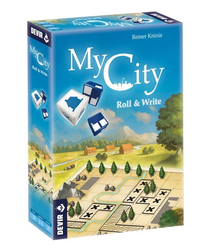 My City Roll & Write Juego De Mesa (español)