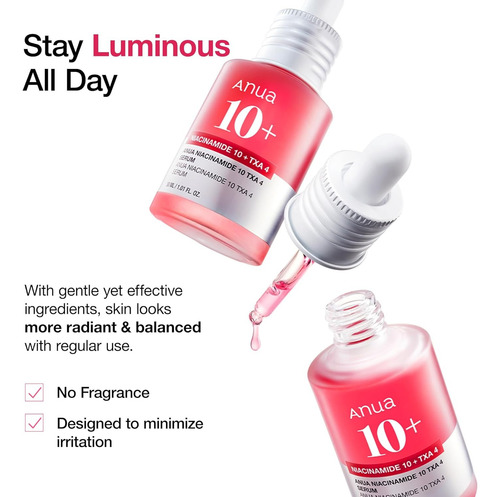 Anua Niacinamide 10%+txa 4% Dark Spot Correcting Serum 30 Ml