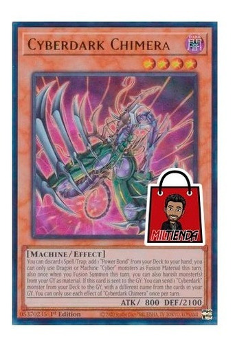 Cyberdark Chimera - Ultra - Miltienda Yugioh - Cyber Dragon