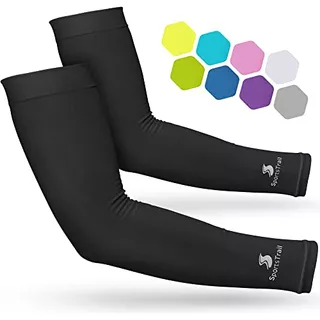 Cooling Arm Sleeves For Men & Women Breathable, Moi...