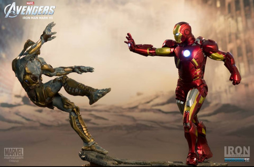 Diorama Iron Man Vs Chitauri 1/6 Iron Studios 