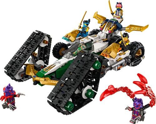 Lego Ninjago 71820 Vehículo Combinado Del Equipo Ninja