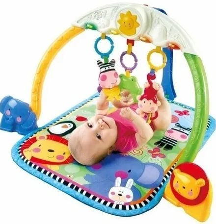Fisher Price - Gimnasio Musical Luces De Colores - Sonidos!