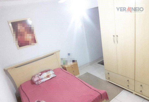 Casa Com 3 Dormitórios À Venda Por R$ 400.000,00 - Tupi - Praia Grande/sp - Ca0474