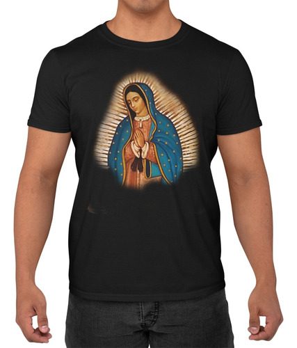 Playera Católica Imagen Virgen De Guadalupe Adulto/infantil