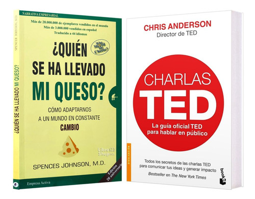 Quién Se Ha Llevado Mi Queso + Charlas Ted Chris Anderson