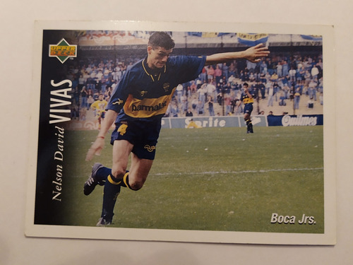 Figurita Nelson Vivas - Boca - Upper Deck Año 1995 