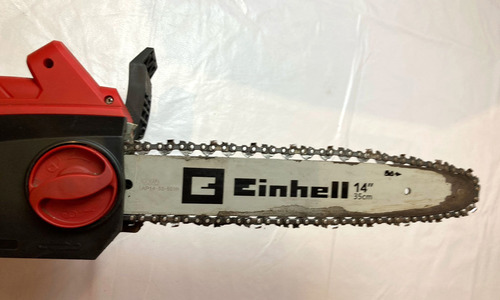 Motosierra Eléctrica Einhell Gh-ec 1835 En Excelente Estado Rojo (Usado)