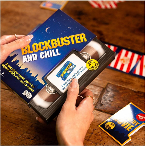 Blockbuster And Chill: Juego De Mesa De PelĂcula Para 2 Juga