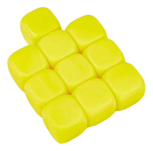 3 X 10 Dados En De 16 Mm, Dados De Seis Caras Para Juegos De