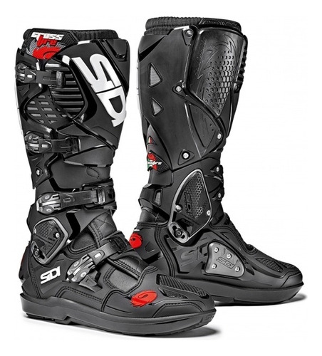 Botas Moto Crossfire 3 Srs Negro Negro Sidi Oginal