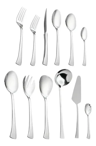 Faqueiro 54 Peças ​Berna Aço Inox - Wolff