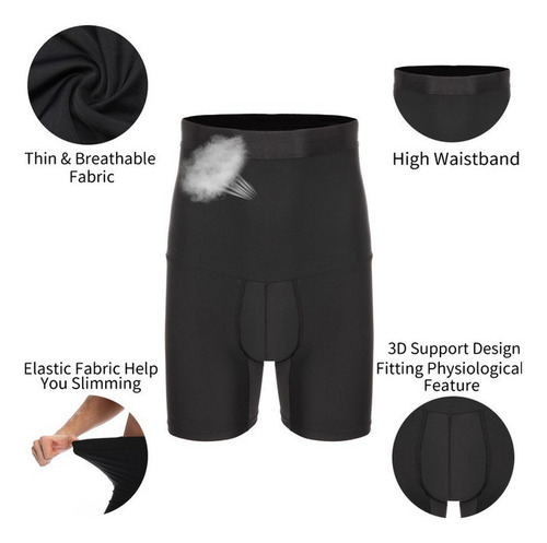 Shapewear Para Hombre Con Cintura Alta Corsé Cuerpo Shaper