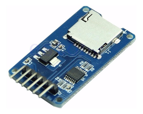 Imagen 4 de 5 de Modulo Micro Sd Card 5v Con Adaptador 3v3