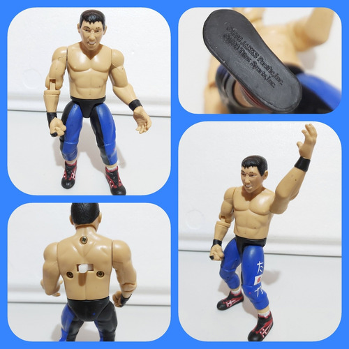 Taka Michinoku Wwf Figura Jakks Pacific 1998 Titans Sports