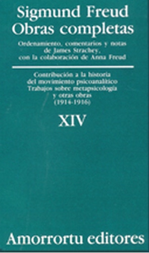 Obras Completas Xiv - Sigmund Freud