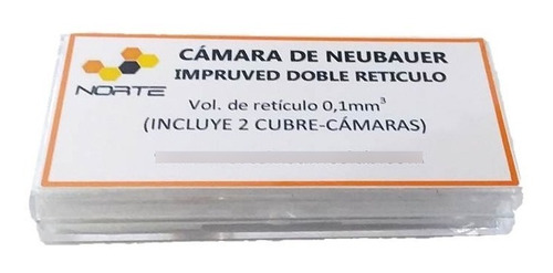 Cámara De Neubauer Doble Reticulo Impruved - Salttech