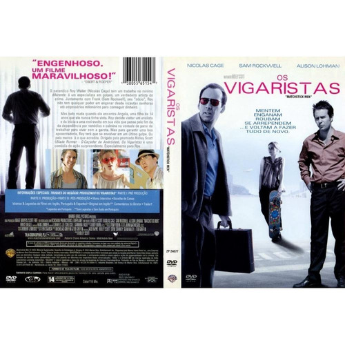 Os Vigaristas ( Ridley Scott) Nicolas Cage, Sam Rockwel