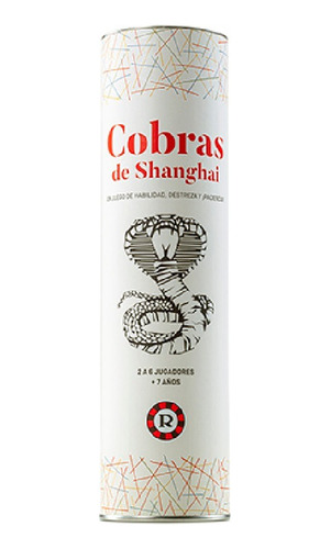 Cobras De Shanghai Juego De Mesa Niños Ruibal Tubo 2207