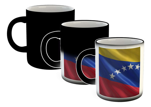 Taza Magica Bandera De Venezuela Pais Latinoamerica M3