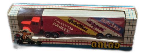 Galgo Camion C/ Acoplado Dec 80 Caja Sin Uso Public. Bagley