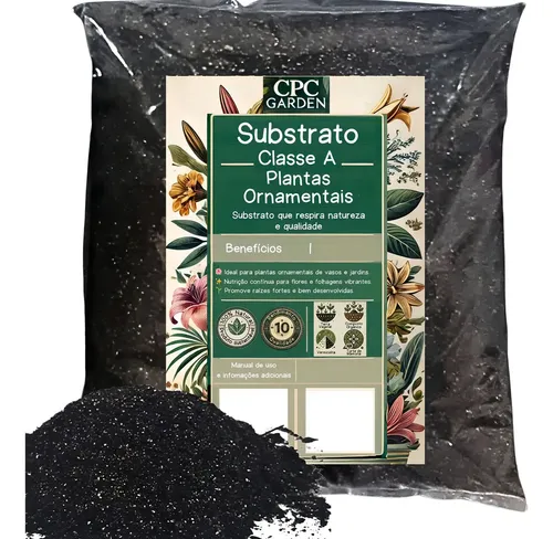 Substrato Cpc Garden Flores E Plantas Ornamentais 10 Litros