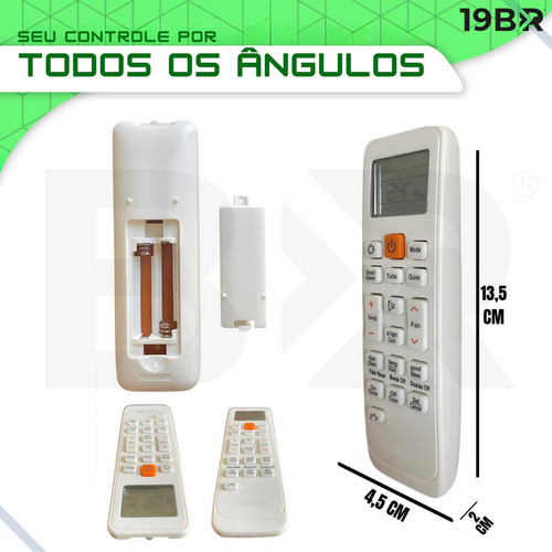 Controle Para Ar Condicionado Samsung Split Virus Doctor Inverter