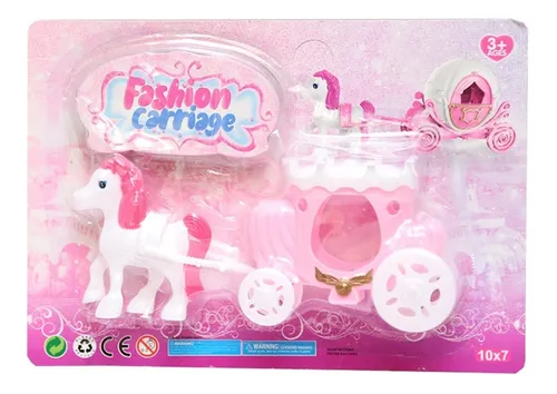 comprar Carruaje Pony Caballo Princesa Niña Juguete Carrito Plastico