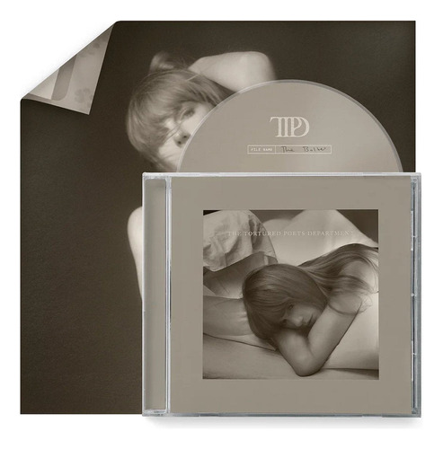 Taylor Swift The Tortured Poets Department Cd [bolter]