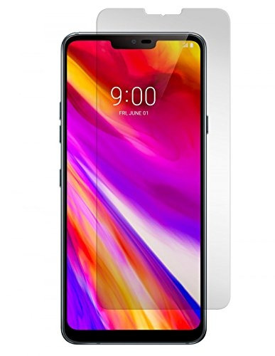 Black Ice Edition Tempered Glass Screen Guard For LG G7 Thi