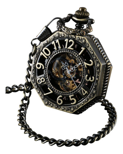 Shoppewatch Reloj De Bolsillo Para Hombre Con Cadena | Reloj