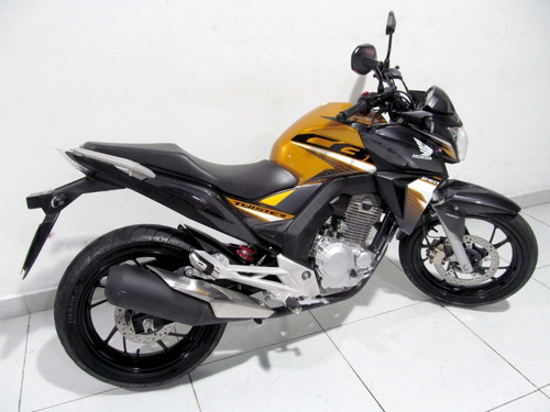 Imagem 2 de 11 de Honda Cb Twister Abs 2020 Dourada